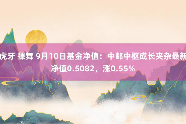 虎牙 裸舞 9月10日基金净值：中邮中枢成长夹杂最新净值0.5082，涨0.55%