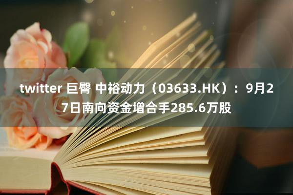 twitter 巨臀 中裕动力（03633.HK）：9月27日南向资金增合手285.6万股