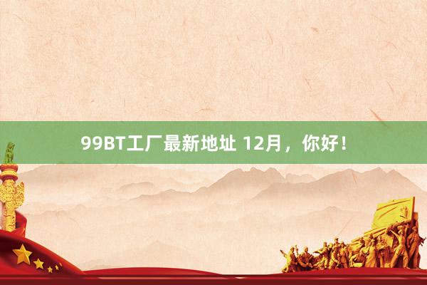 99BT工厂最新地址 12月，你好！